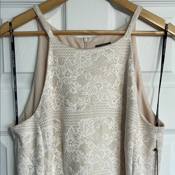 Vince Camuto Cream Lace Dress - Picture 4 of 10